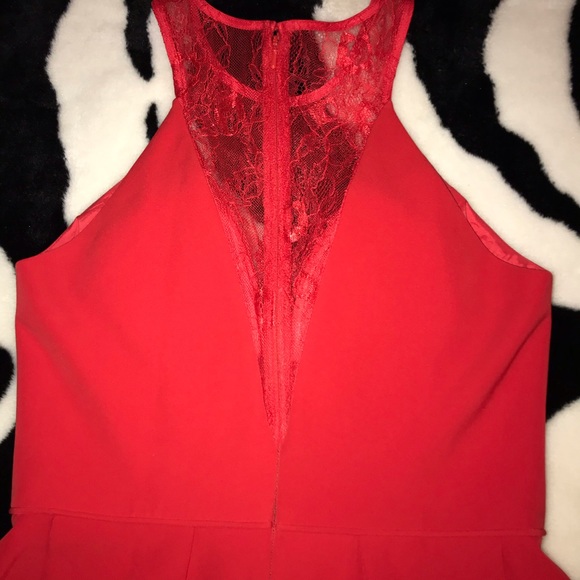 Red party/ cocktail/ date night Gianni Bini dress - Picture 4 of 8